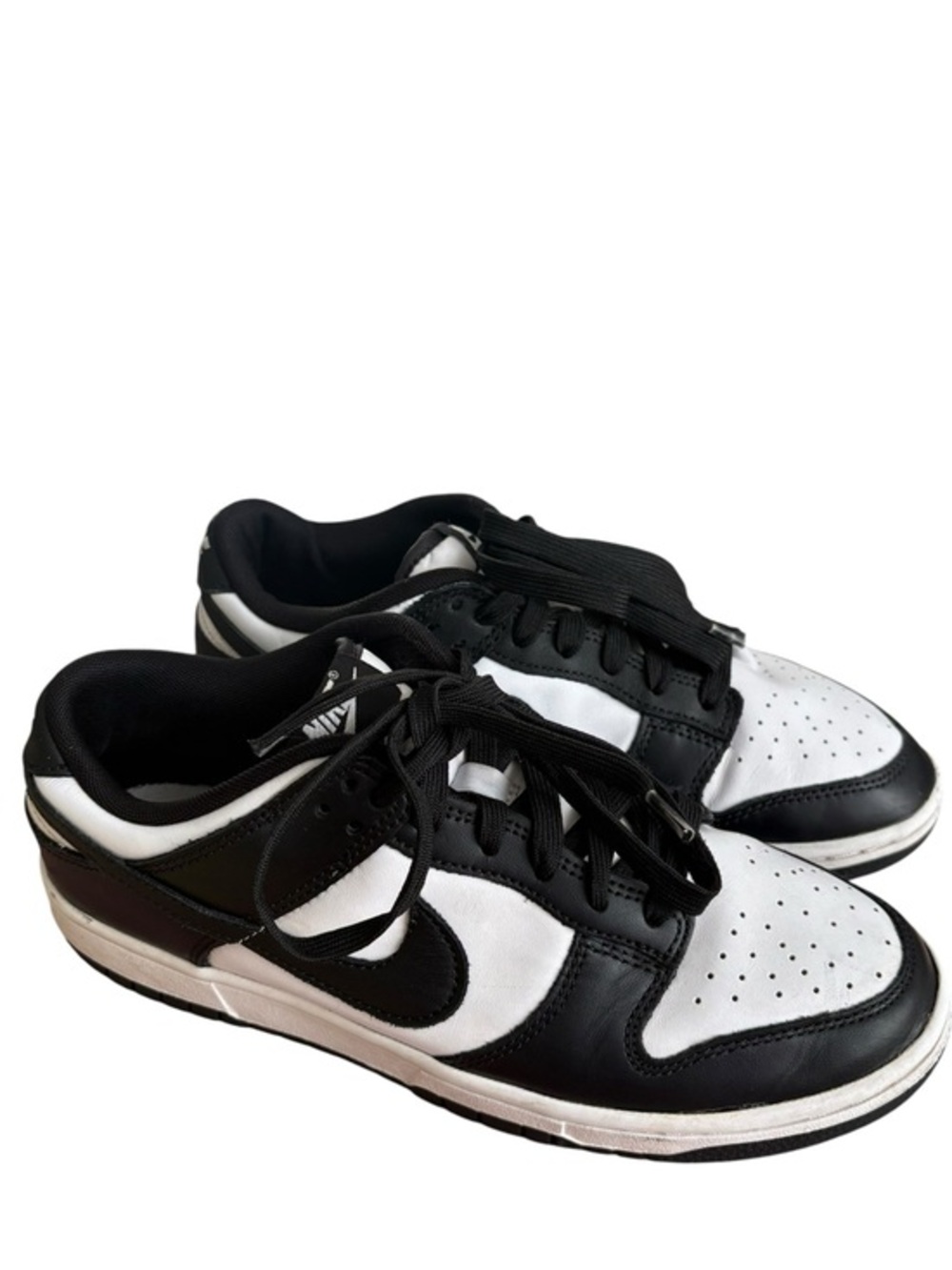 Nike Dunk Low Retro Shoes White Black DD1391-100 Men's 7.5